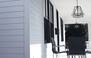 LP Smartside Siding porch