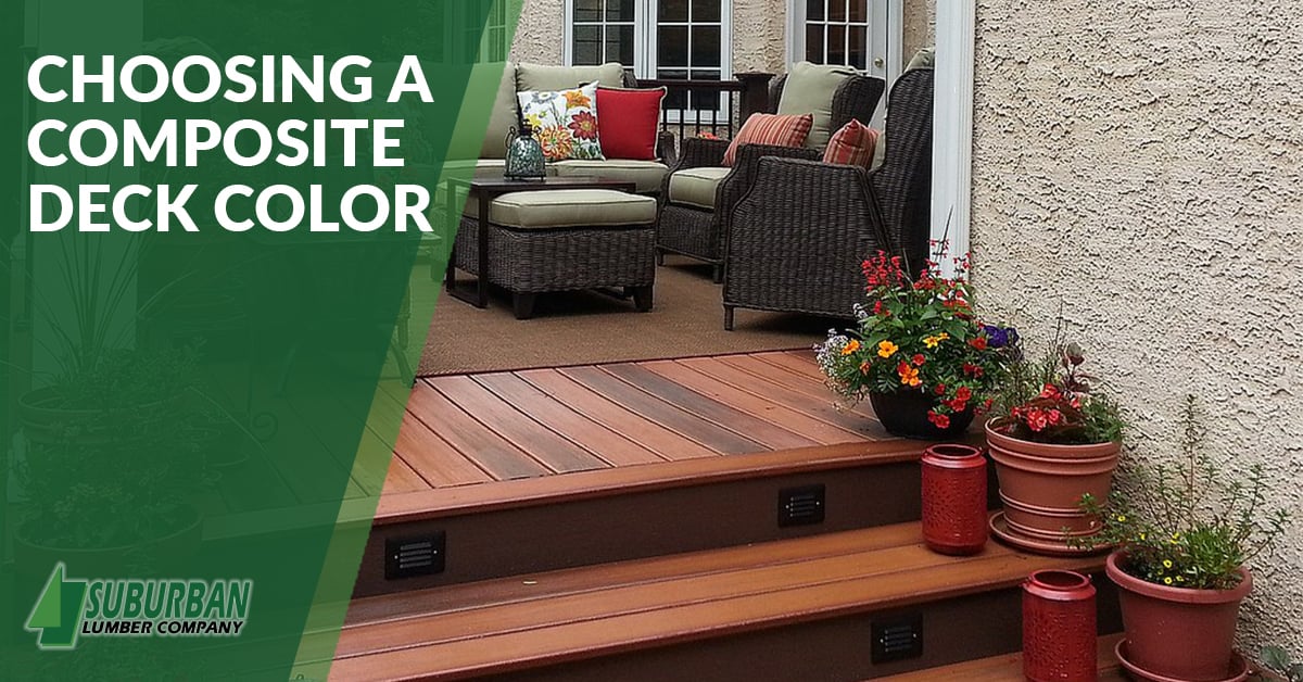 Choosing a Composite Deck Color - Suburban Lumber